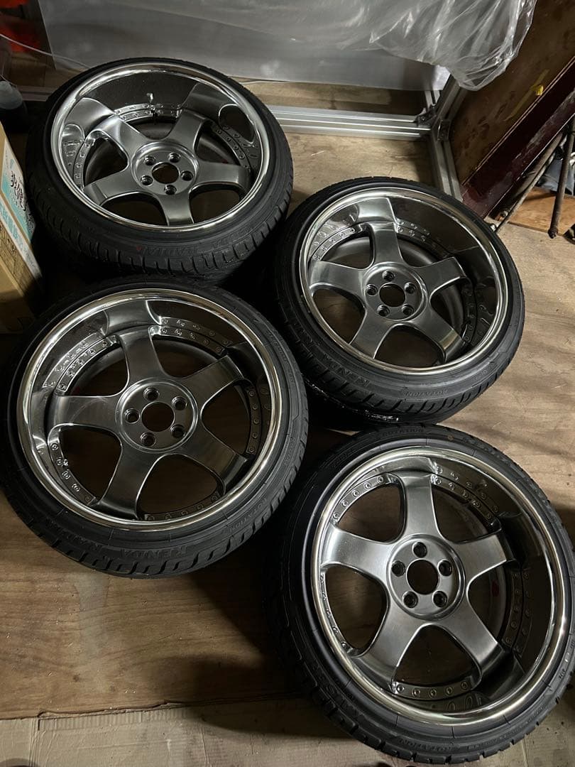 SSR SP1R 17インチ5穴 PCD100 9.5J 10Jホイールほぼ新品