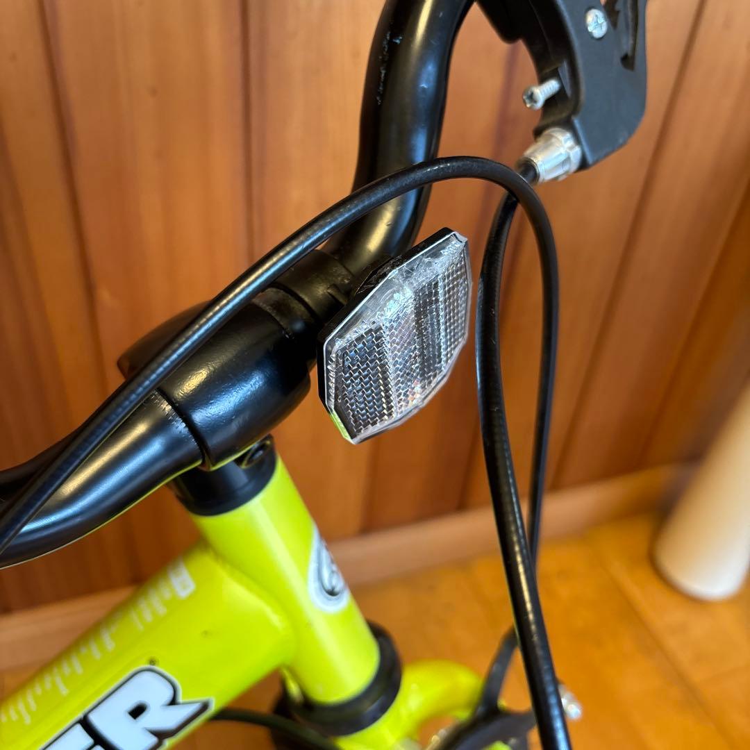 室内保管 STRIDERストライダー 14x ライムイエロー 純正スタンド