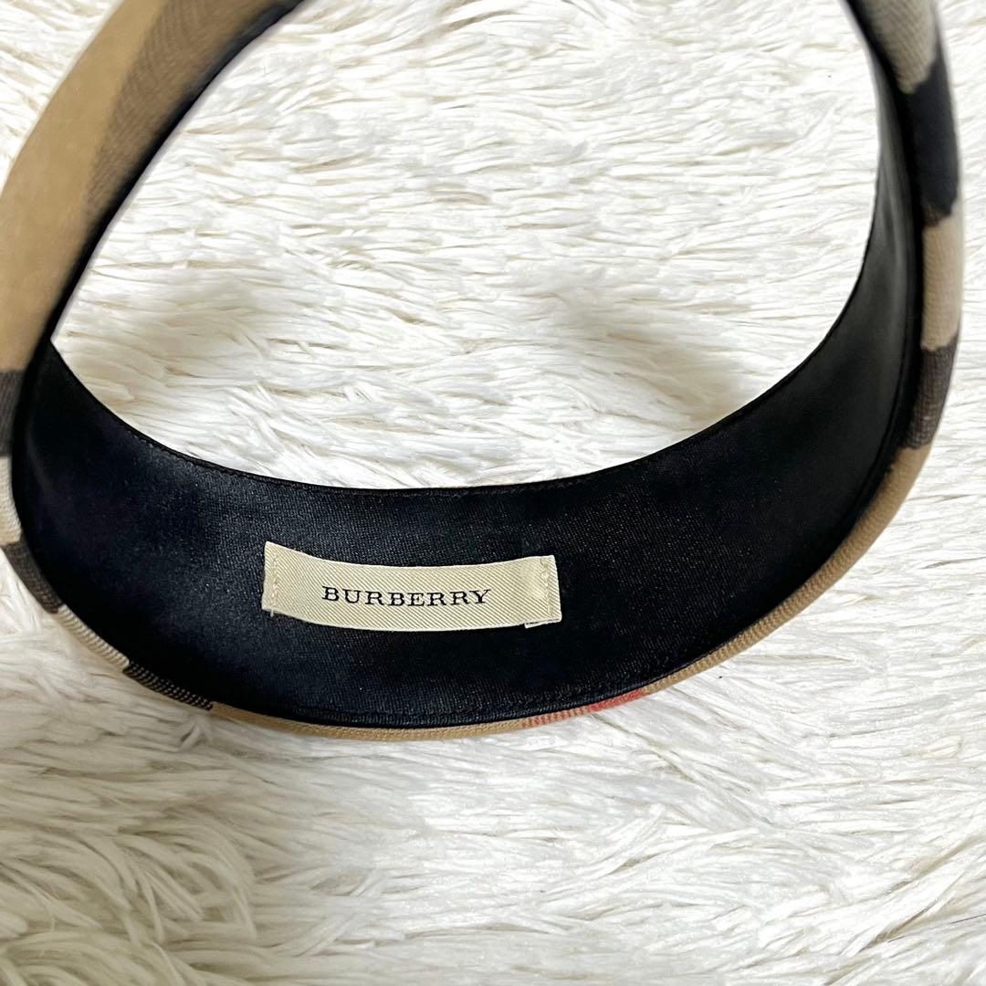 Burberry バーバリー カチューシャ ノバチェック - メルカリ