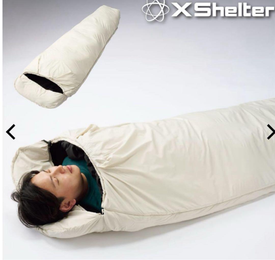 WEB限定　エックスシェルター(R)断熱αムービングシュラフ　寝袋　新品未使用 ワークマンから幻の寝袋が復活！でもあの名作じゃない？ただ次回作も