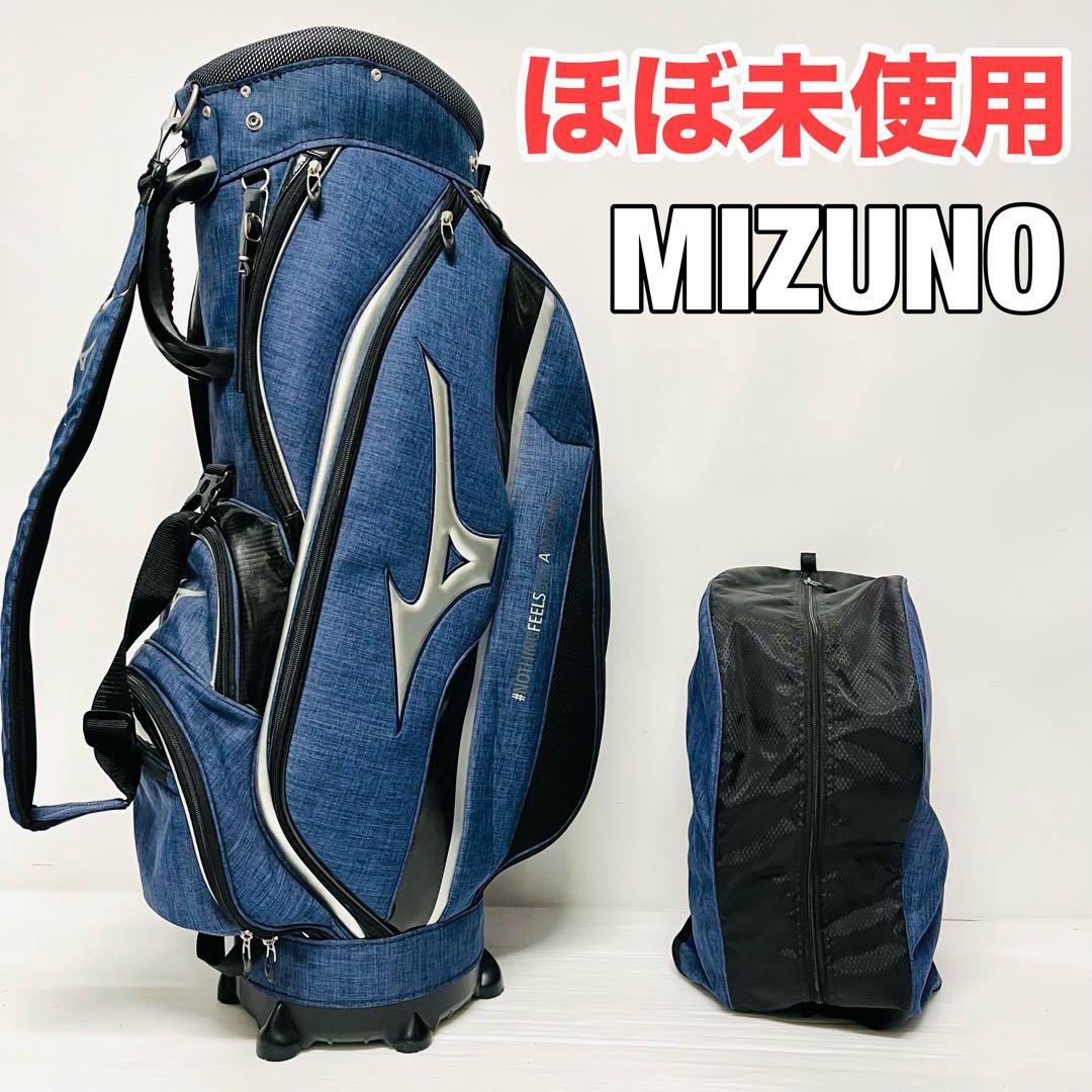 ミズノ　キャディバッグ　MIZUNO デニム　軽量　美品　ゴルフバッグ　ゴルフ ミズノ キャディバッグ MIZUNO デニム 軽量 美品 ゴルフバッグ ゴルフ