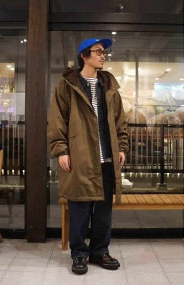 GOLD スノーパーカー M オリーブ モッズコート