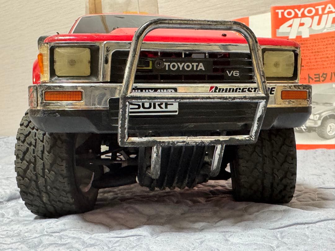 希少！年代物 京商製 1/9 電動ラジコン ハイラックスサーフ4WD 【稼動品】