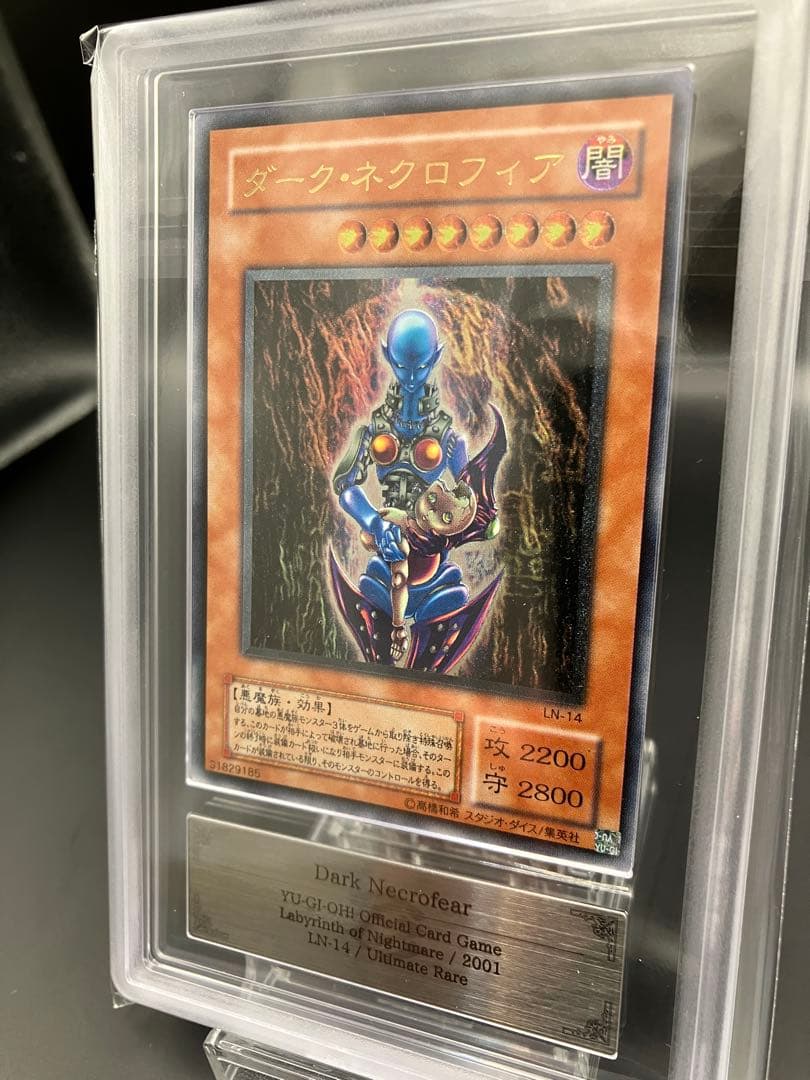 ARS8】ダークネクロフィア 遊戯王 旧レリーフ LN-14 - メルカリ