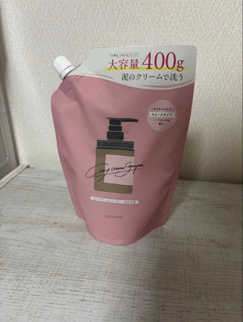 cocone クレイクリームシャンプー ハーブローズ 詰め替え用 - メルカリ