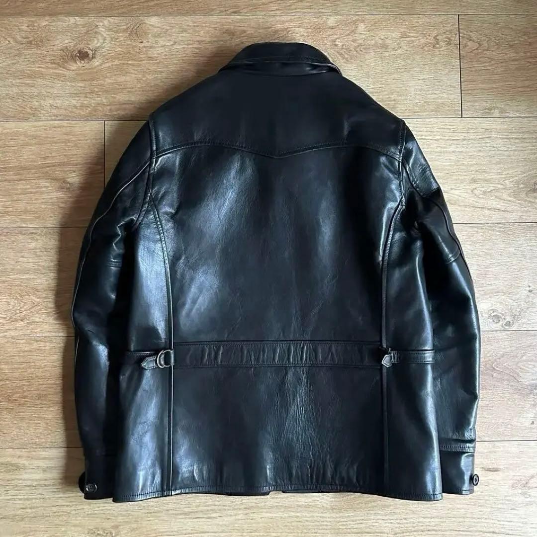 GANGSTERVILLE ギャングスタービル カーコート ホースハイド L - メルカリ