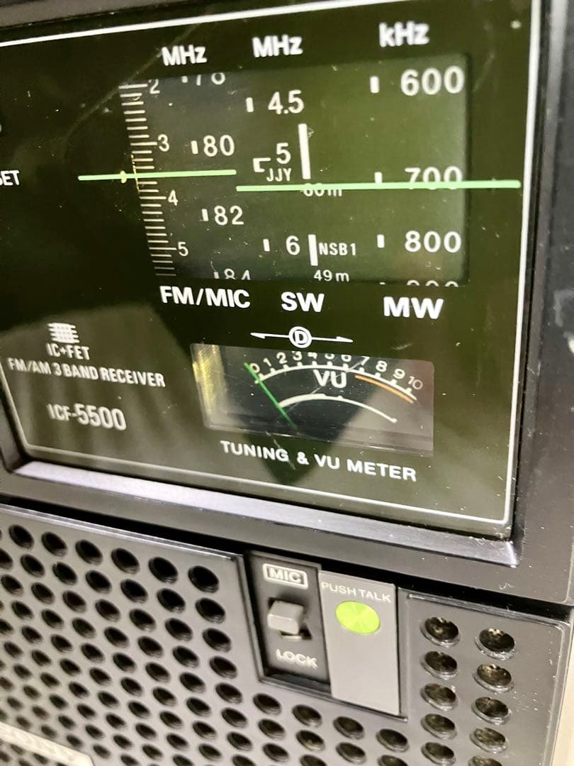 SONY ラジオ ICF-5500 - ラジオ・コンポオンライン アウトレット