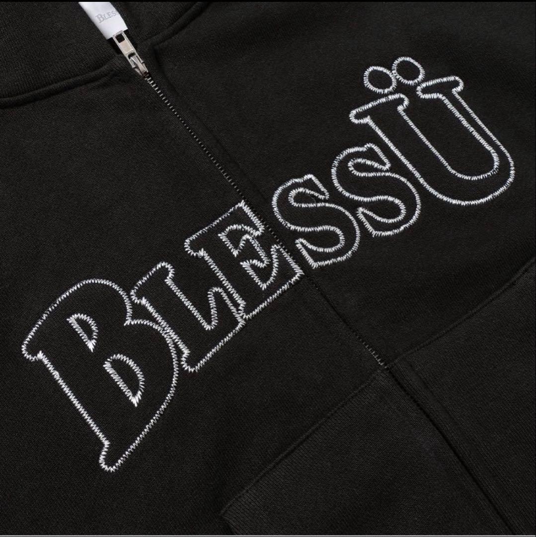 ブレスユー ジップパーカー ブラック M BlessU [最終値下げ] - メルカリ