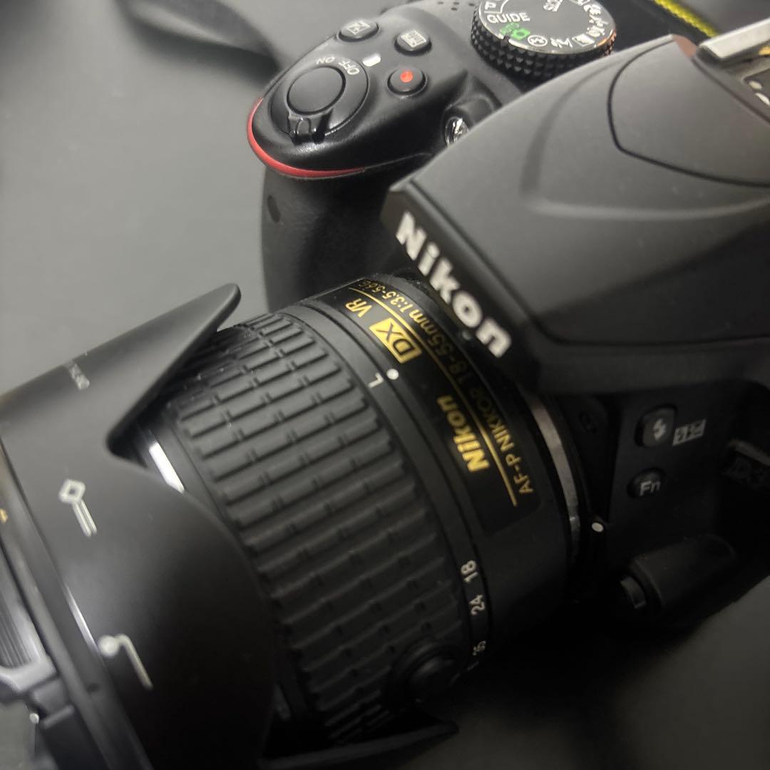 Nikon D3400 一眼レフカメラ ズームレンズ バッテリー3個 充電器