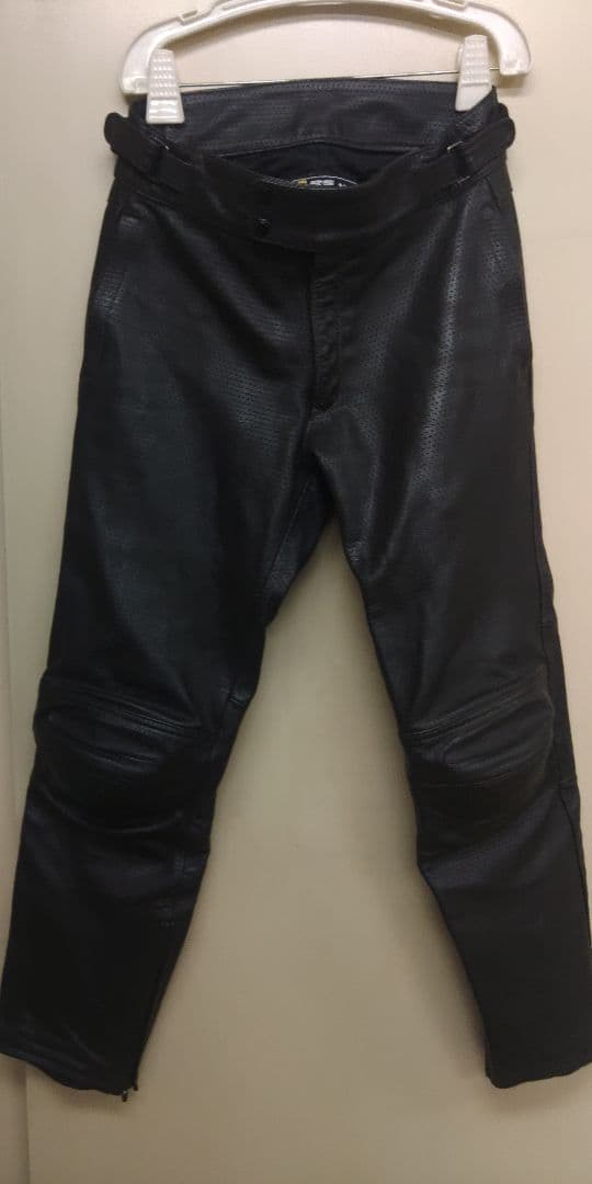 RSタイチ　レザーメッシュパンツ　LLサイズ　膝カップ入り！ Amazon | RSタイチ(アールエスタイチ) バイクパンツ ブラック (サイズ
