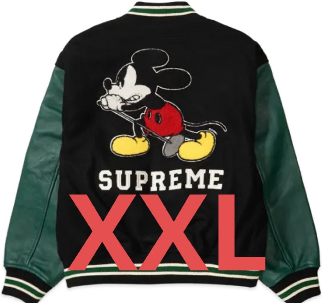 Supreme Mickey Mouse Varsity Jacket　即日発送 Supreme x Number N)ine x Mickey Mouse】Varsity Jacket 25FW