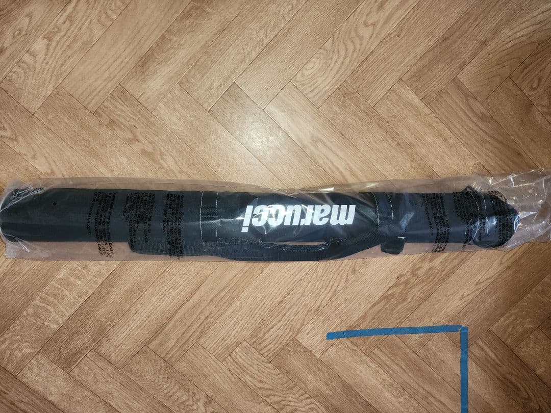 中身確認以外完全未開封品。marucci 軟式バット 80cm 600g青ワニ