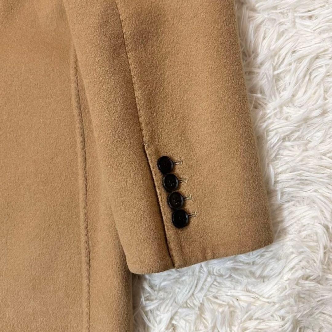 トゥモローランド チェスターコート 軽量 カシミヤライク キャメル