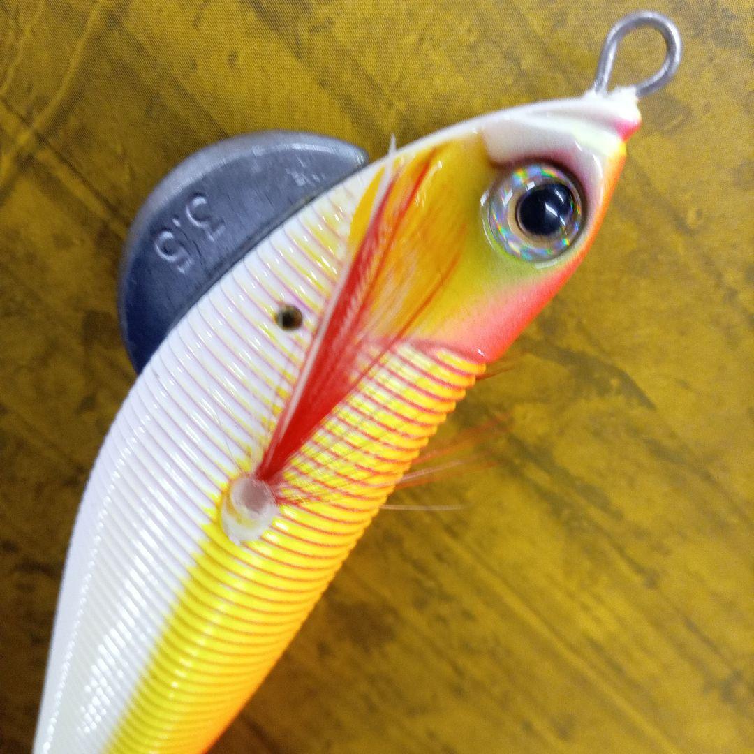 デュエル フェロモンスキン3.5号 カメレオンペイント餌木 アオリイカ