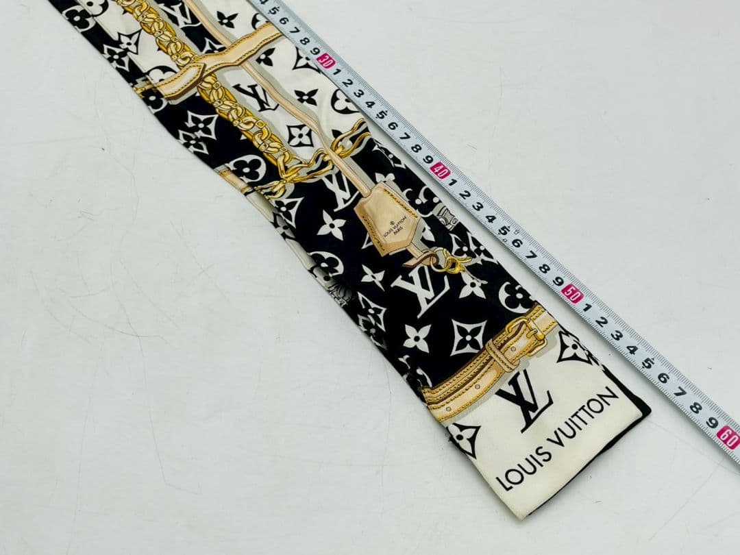 (sk/10.5/15)LOUIS VUITTONモノグラム バンドー スカーフ