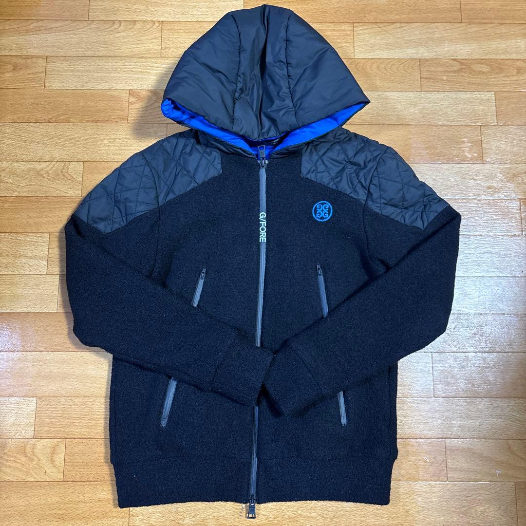 G/FORE ジーフォア 圧縮ウールコンビネーションアウター フルジップ ゴルフ ジーフォア メンズ ブルゾン (M)(L) ゴルフウェア G/FORE G FORE