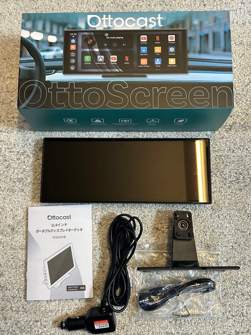 Ottocast OttoScreen オットキャスト　オットスクリーン　N95 楽天市場】N95WITH CAMERA OTTOCASTScreen 【直送品】 返品