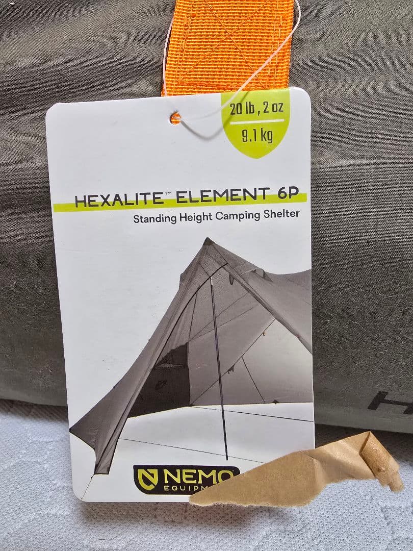 《超希少》スカート・二股付き　NEMO HEXALITE ELEMENT 6P