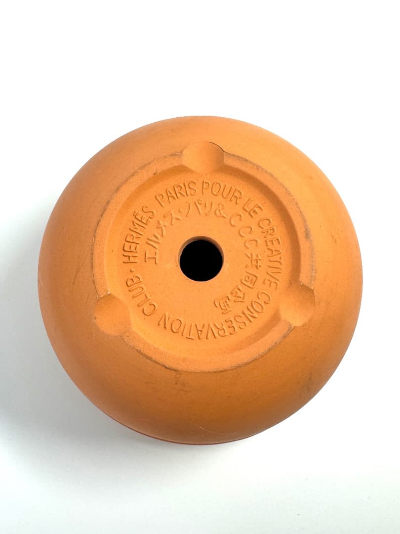 HERMES エルメス ノベルティ 植木鉢 CCC共同企画 プランター
