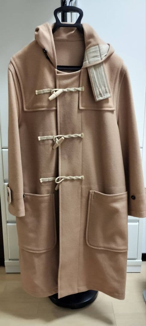 美中古】FORTELA ダッフルコート キャメル サイズ46