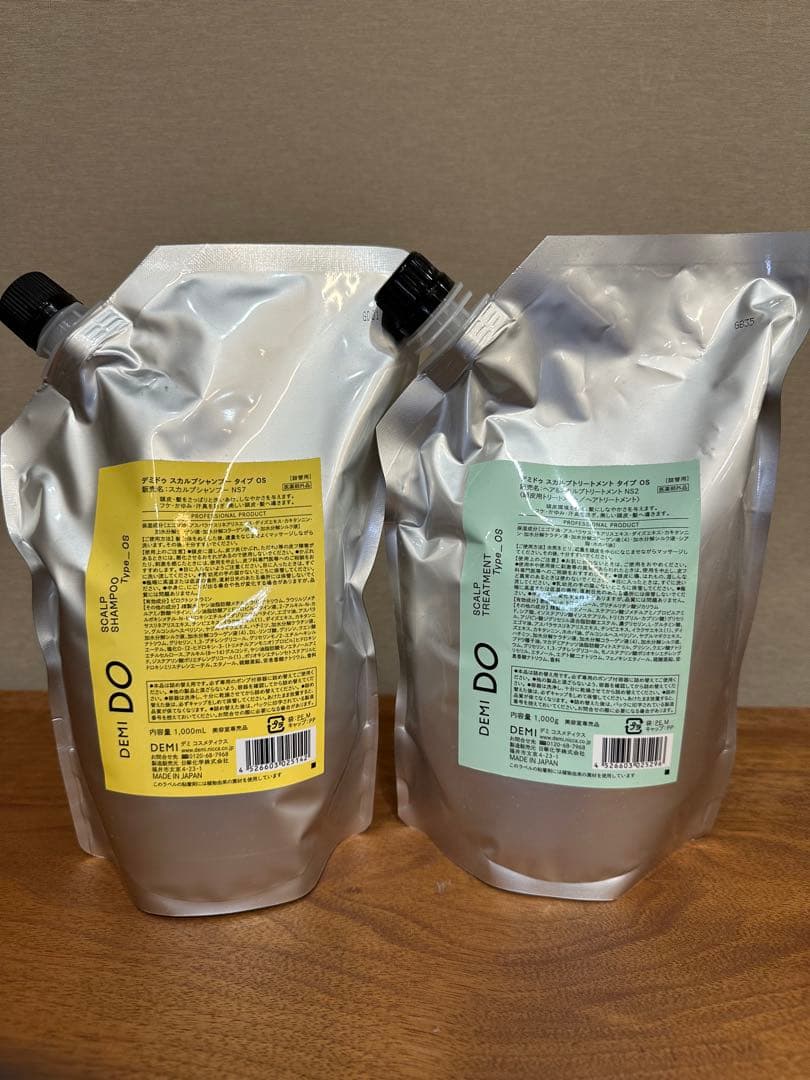 DEMI DO OS シャンプートリートメント1Lセット セット】 デミ コスメティクス DEMI DO デミ ドゥ スカルプシャンプー