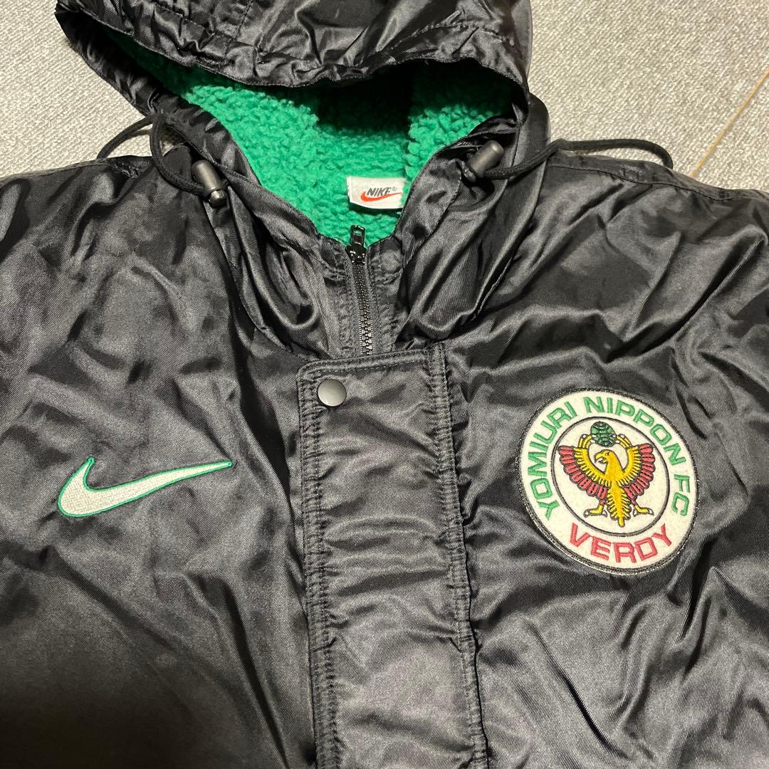 90s ナイキ　読売ヴェルディ　ベルディ川崎　銀タグ　ベンチコート　Jリーグ 90s ナイキ 読売ヴェルディ ベルディ川崎 銀タグ ベンチコート Jリーグ