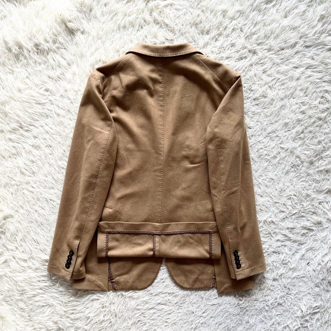 <美品>TAGLIATORE×ブリッラ カシミヤ100% キャメルジャケット48 美品>TAGLIATORE×ブリッラ カシミヤ100% キャメルジャケット48 - メルカリ