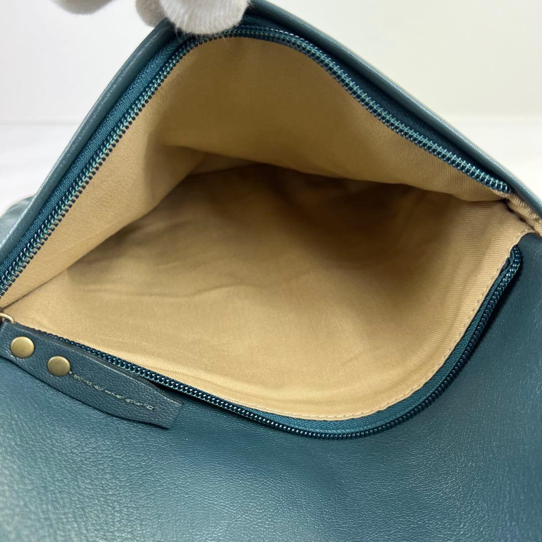 美品✨ファレル】ダコタ リュック レザー 山羊革 A4可能 ダーク