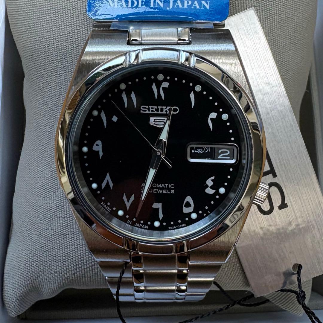 ま*ー様 新品未使用 国内未発売 藤原ヒロシ SEIKO 5 セイコー5