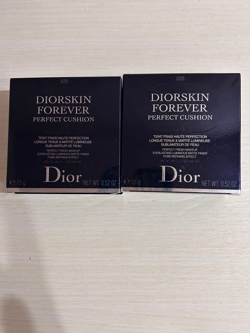 DIORクッションファンデ2個セット DIOR】 ディオールスキン フォーエヴァー クッション リフィル