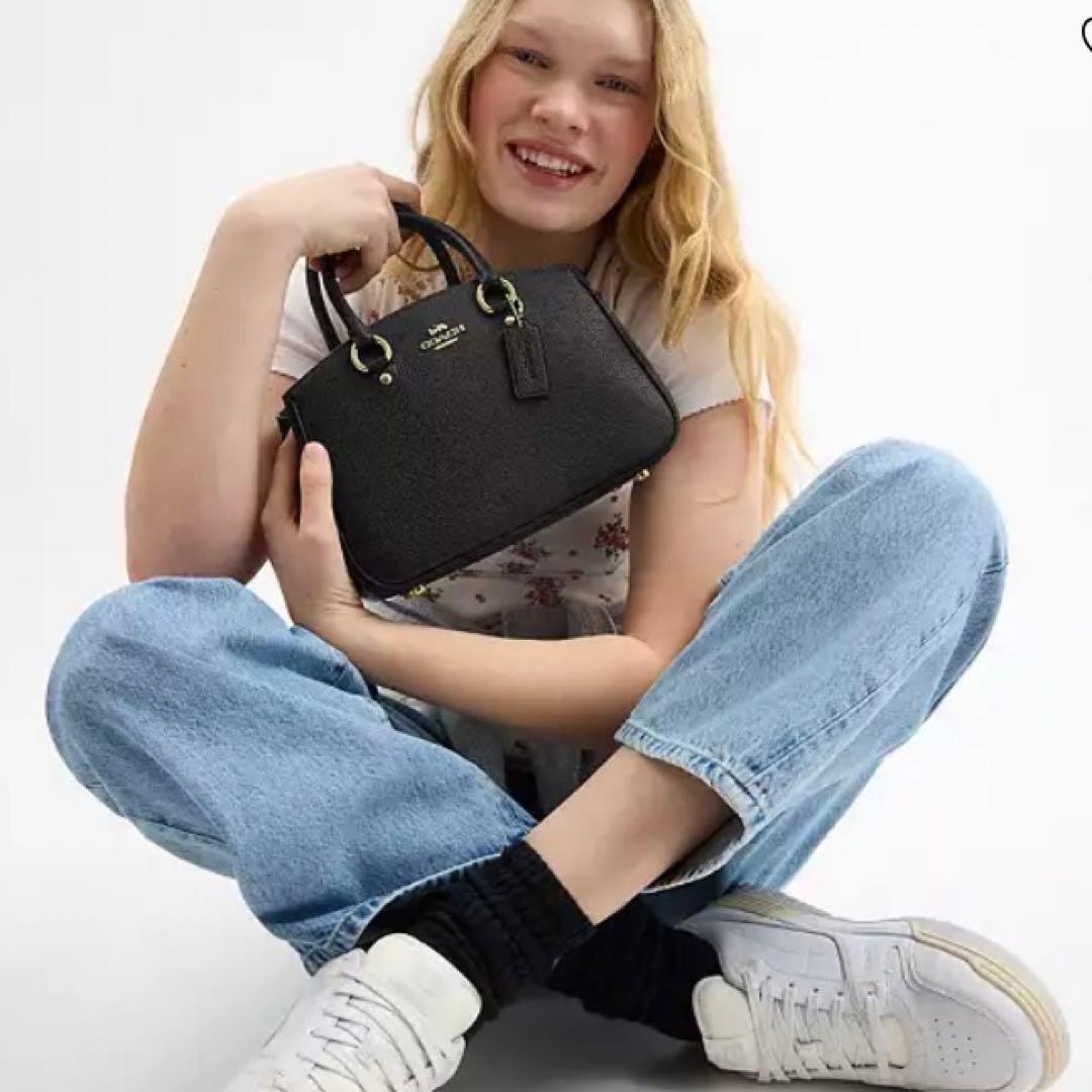 最新作 コーチ サバンナ スモール キャリーオール バッグ - メルカリ