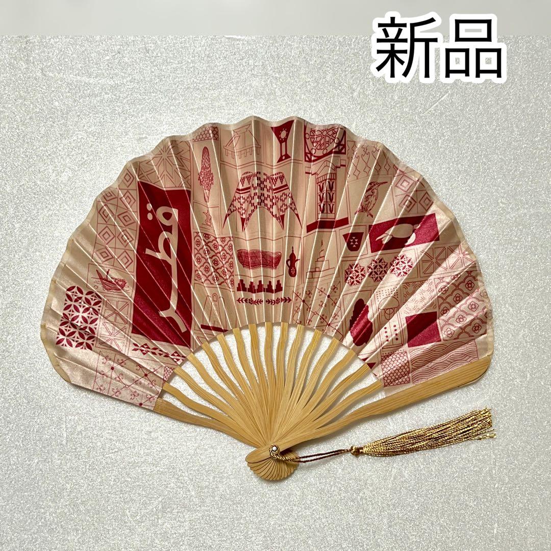 新品】大阪・関西万博 カタール館 扇子1本 限定ノベルティ - メルカリ