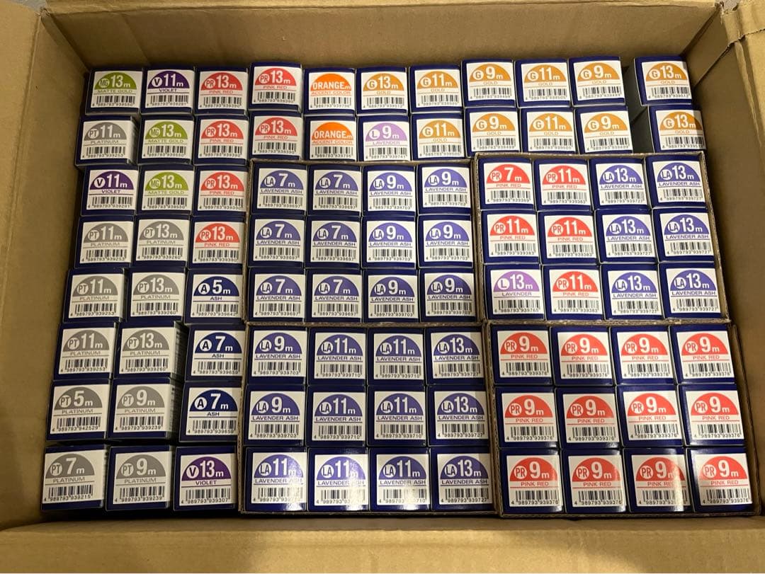 キャラデコカラー　88本　ミュゼリア 美容室　カラー剤 楽天市場】ナカノ キャラデコ ミュゼリア【プラチナ】80g キャラデコ