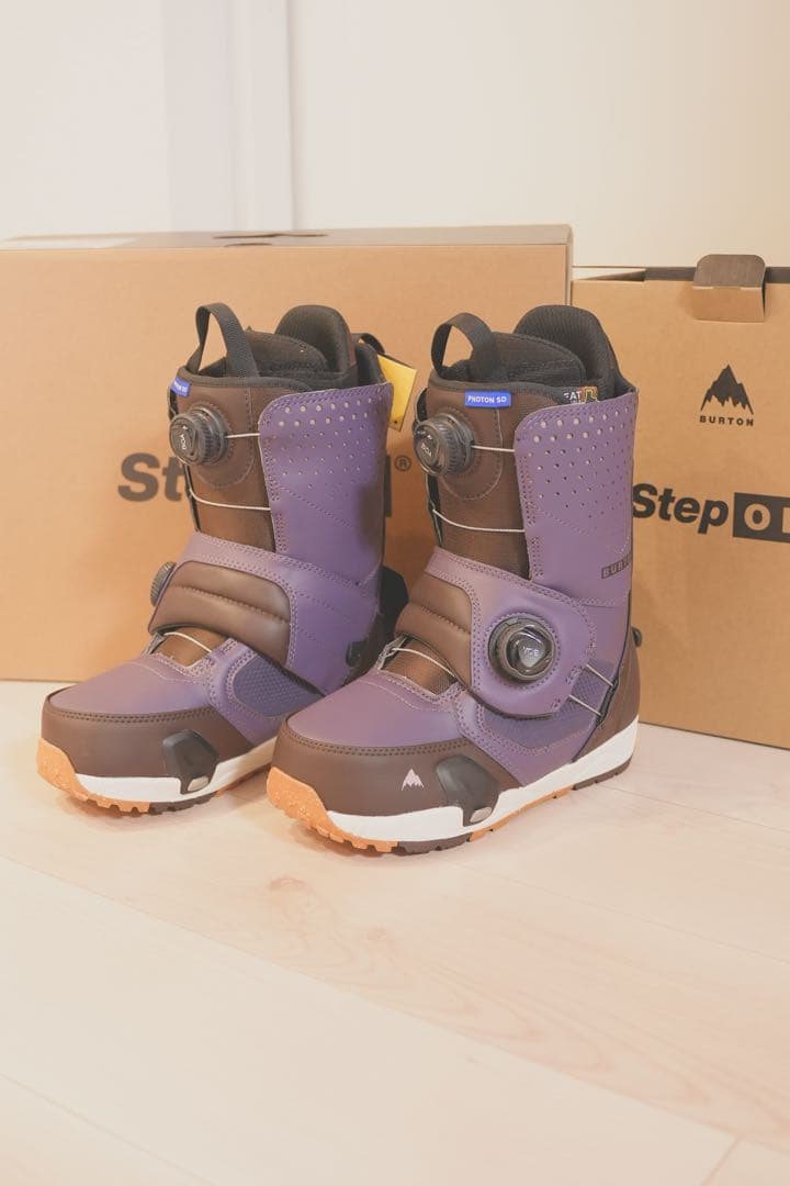 Burton step on Photo wide サイズ8 レア Burton step on Photo wide サイズ8 レア色 - メルカリ