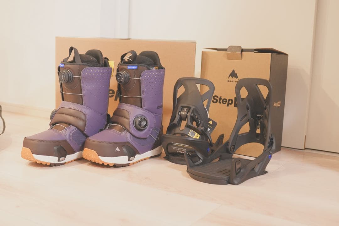 Burton step on Photo wide サイズ8 レア色 - メルカリ