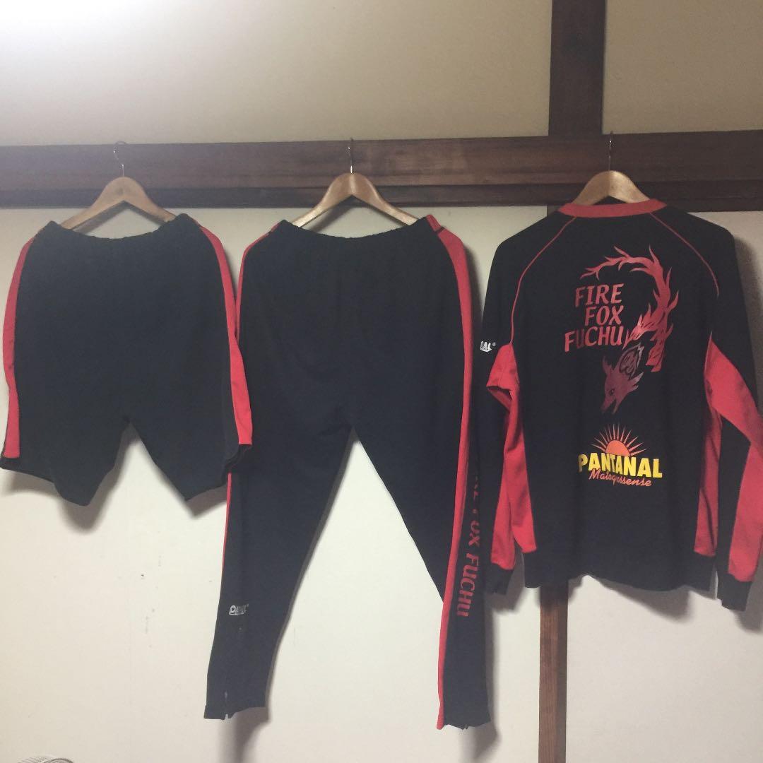 関東フットサルリーグ ファイルフォックス 支給スウェット 3点セット F