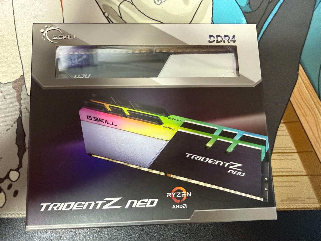 メモリー G.Skill TridentZ Neo F4-3200C16D-32GTZN 716oxWTIG4L._AC_UF350,