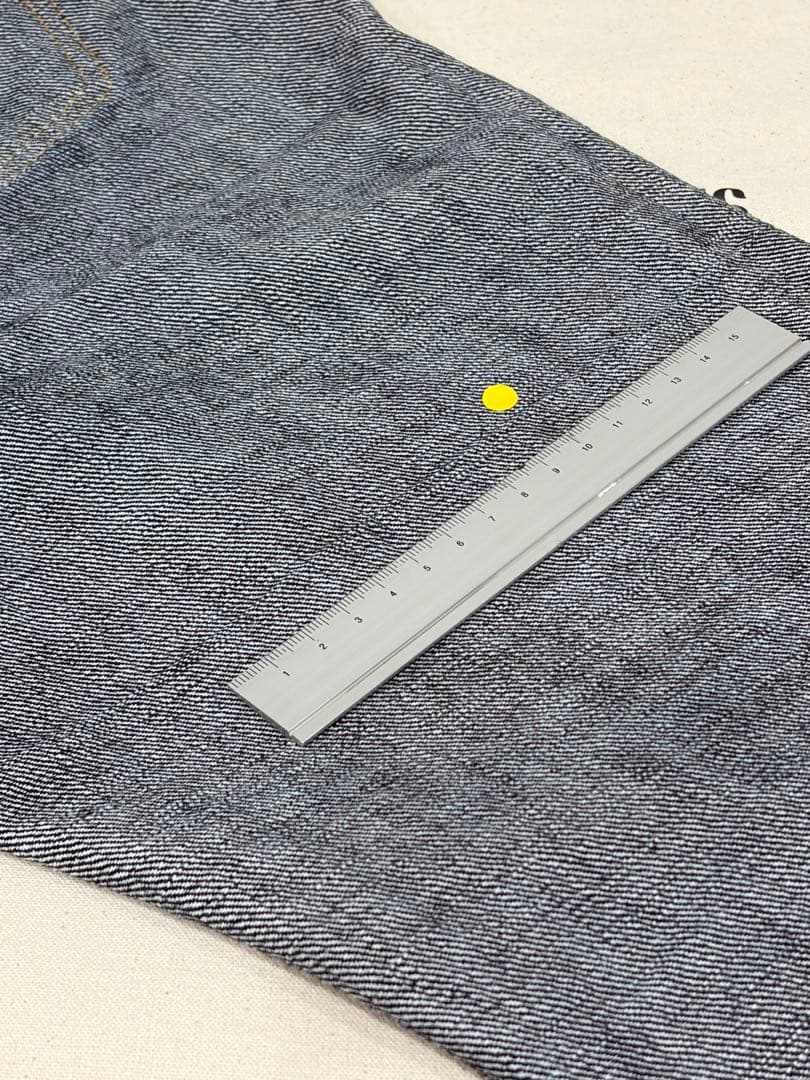 Y*U様 桃太郎ジーンズ/ 15.7oz ヴィンテージレーベル 特濃W33 股下