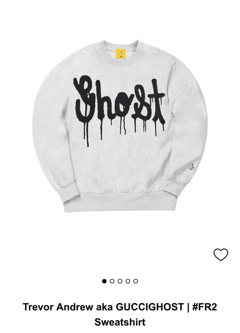 GUCCIGHOST Sweatshirt 新品 - メルカリ