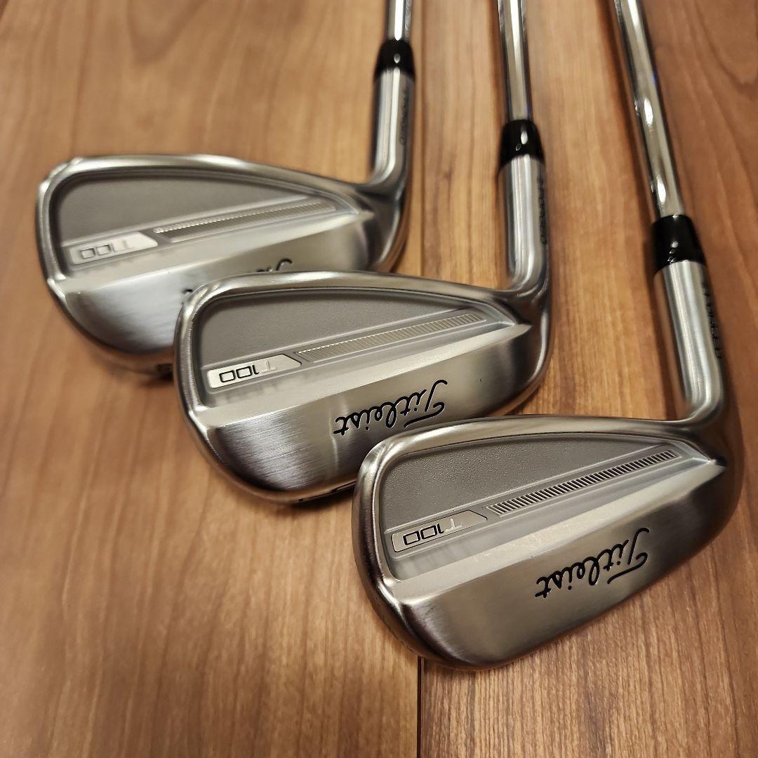 タイトリスト T100 2023 6本セット Cテーパー125s＋ タイトリスト