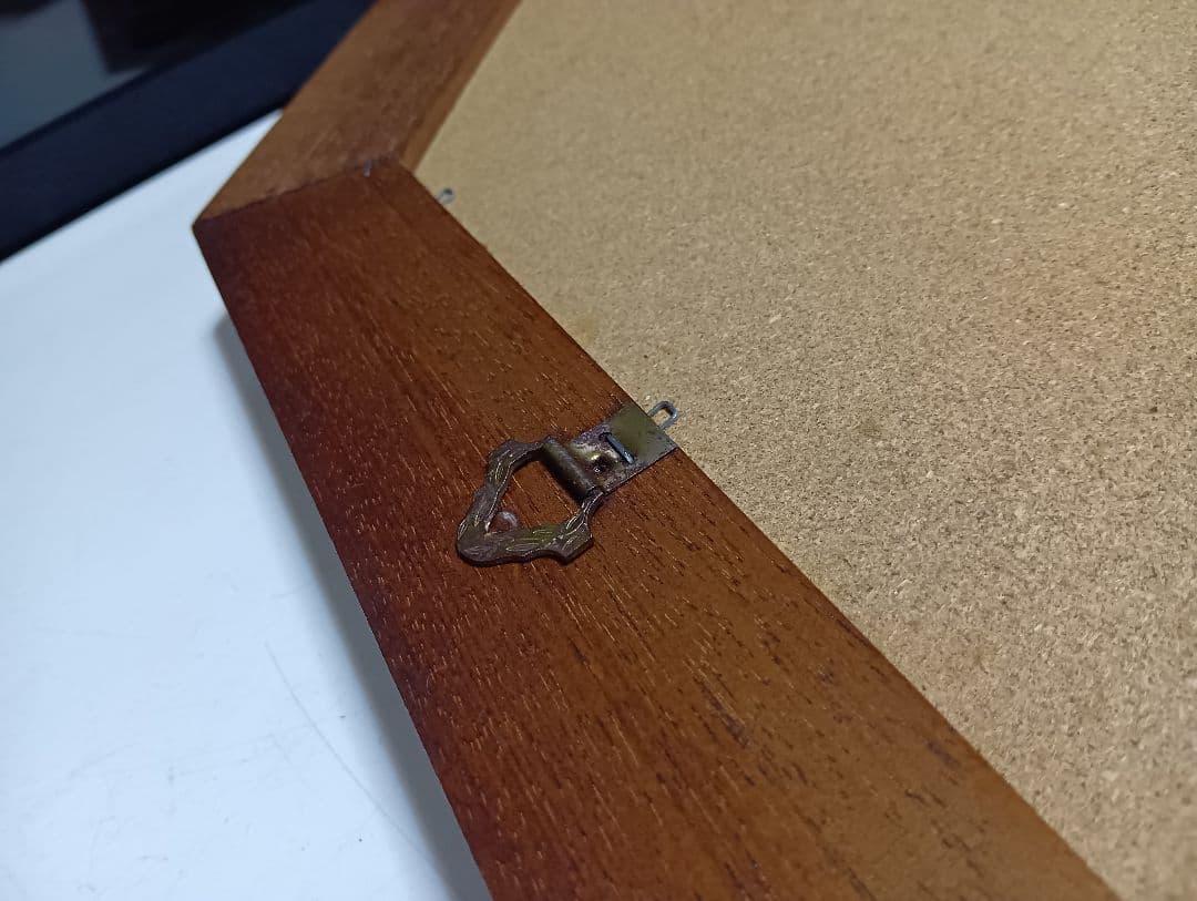 ぴかる 様売約済 イタリア製 無垢木材製 オクタゴン ウォール ミラー