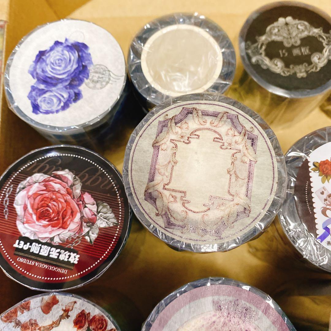 海外マスキングテープ巻売りまとめ売り ゴシックセット② 人物