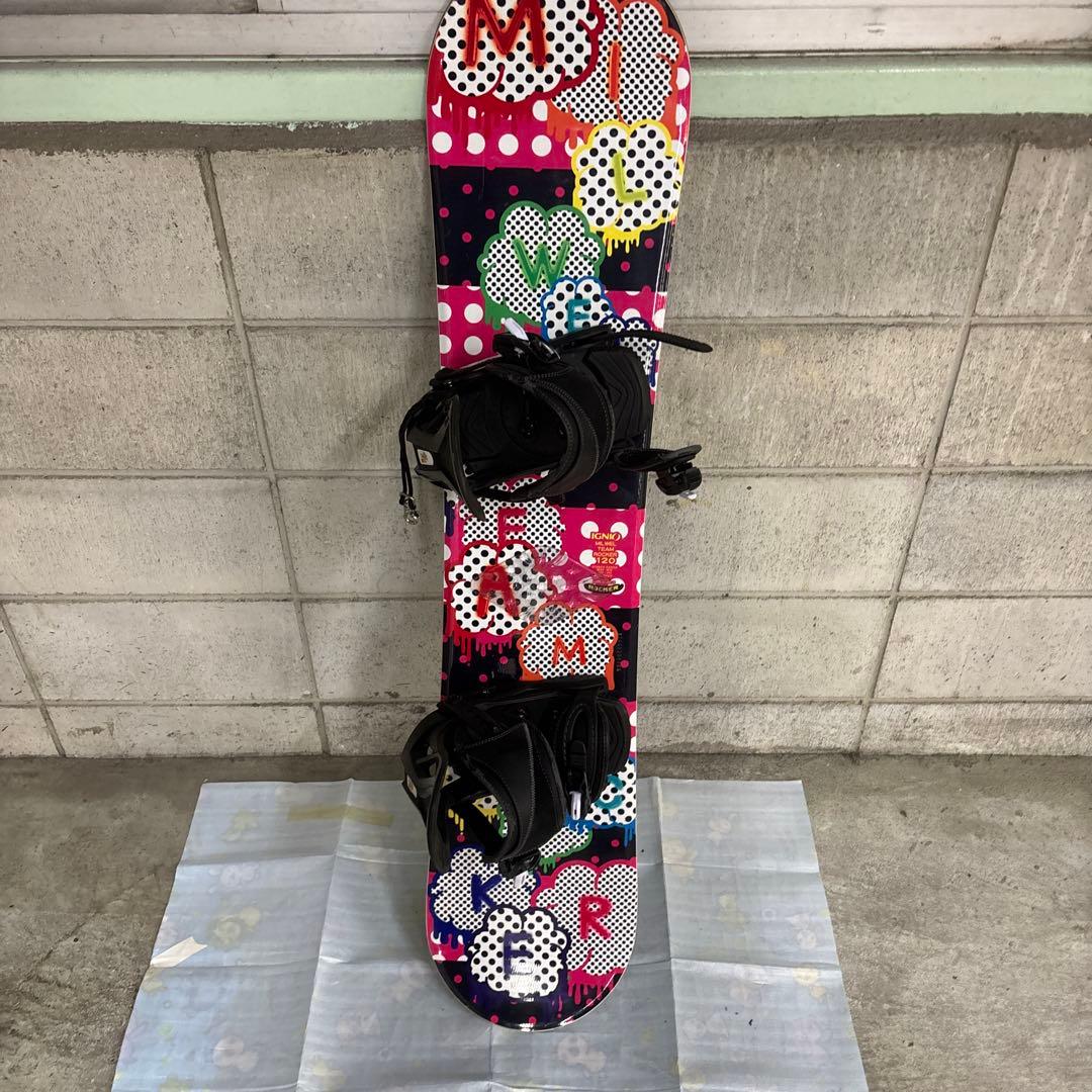 スノーボード IGNIO MILWEL TEAM ROCKER 120 スノーボード IGNIO MILWEL TEAM ROCKER 120 IGNIOイグニオ