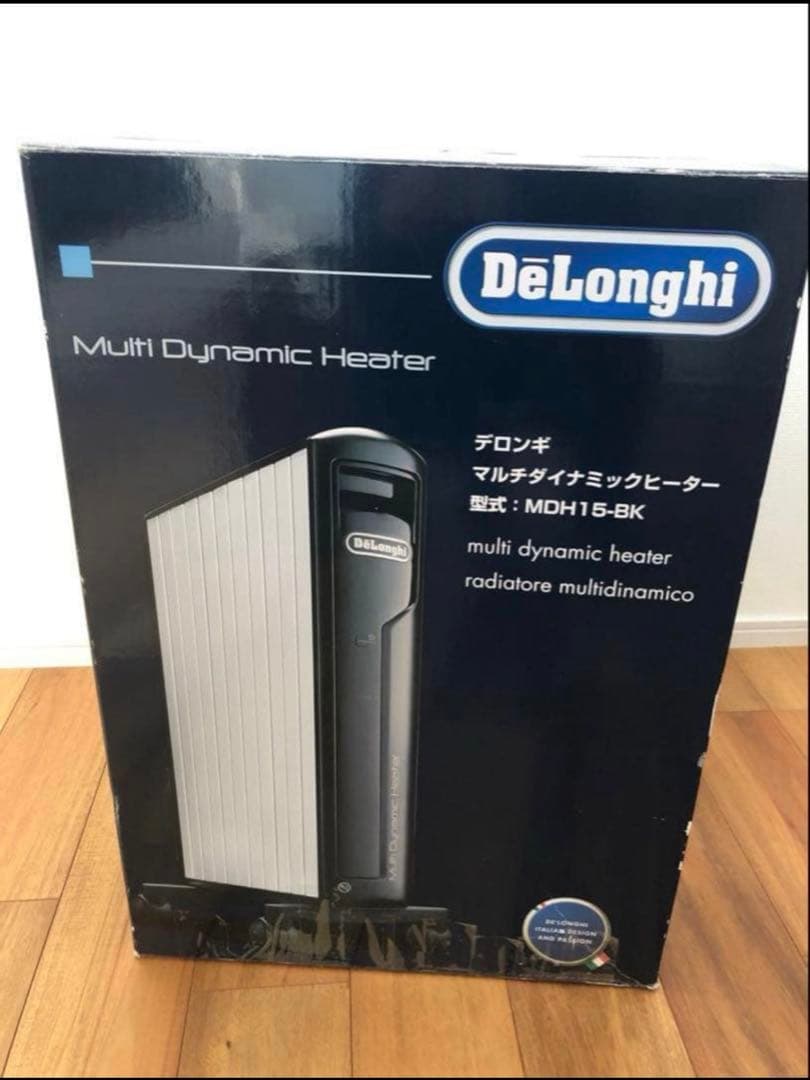 デロンギ マルチダイナミックヒーター MDH15-BKオイルヒーター MDH15-BK マルチダイナミックヒーター ピュアホワイト+マットブラック