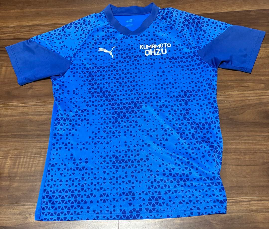 Puma 大津 サッカーシャツ 大津高校Puma KUMAMOTO OHZU サッカーウェア2点セット