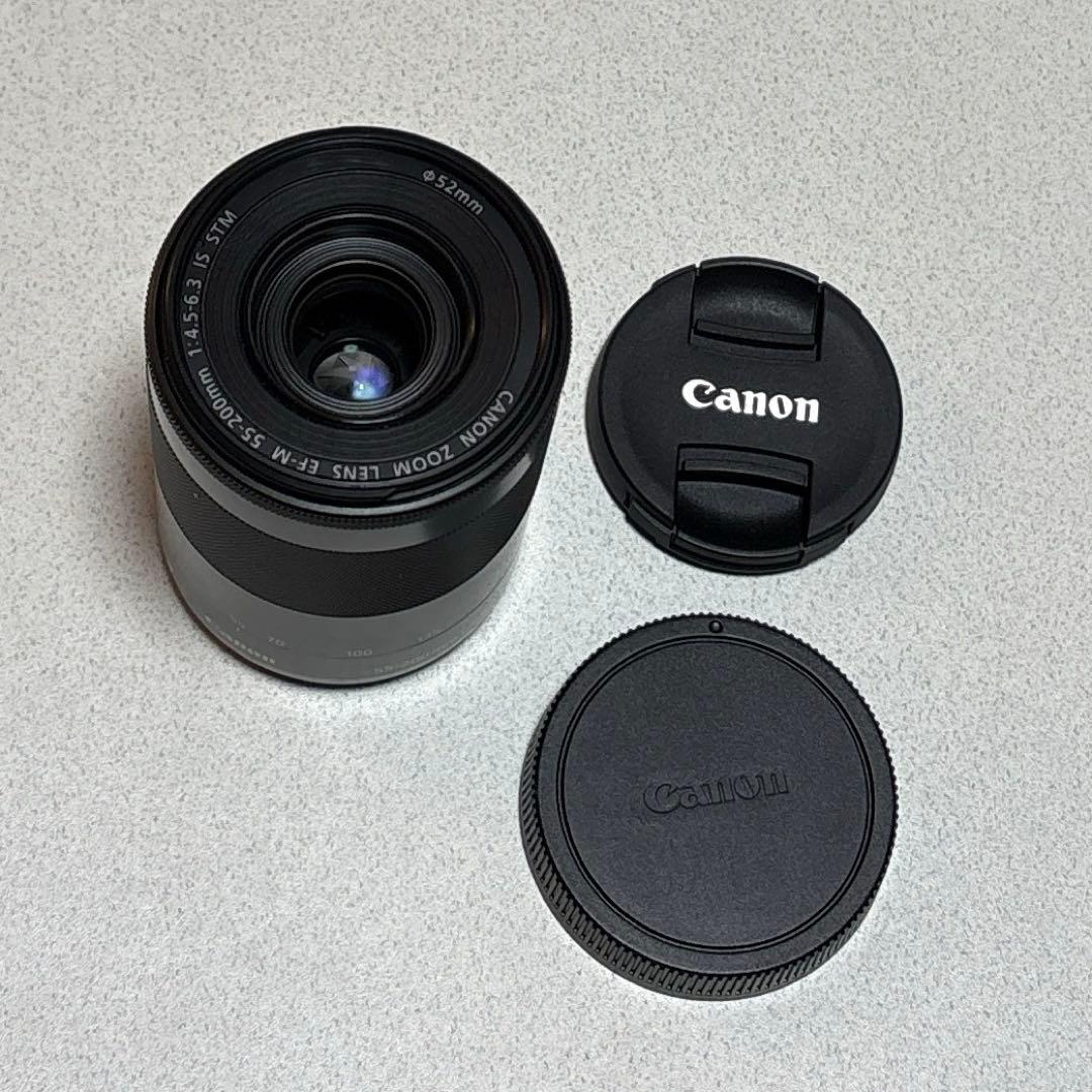 Canon 望遠レンズEF-M55-200mm F4.5-6.3 IS STM