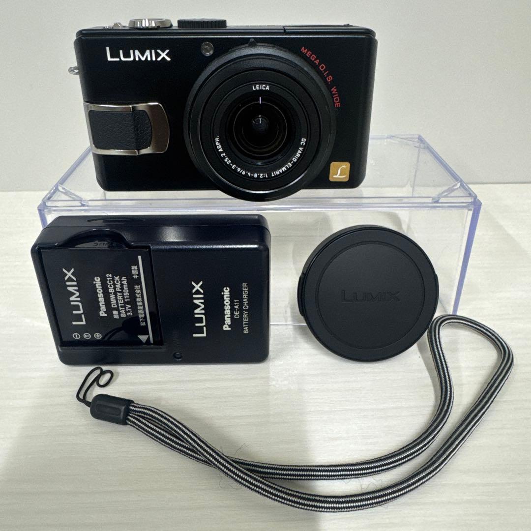 奇跡のショット数729回】LUMIX DMC-LX2 ブラック 完動美品