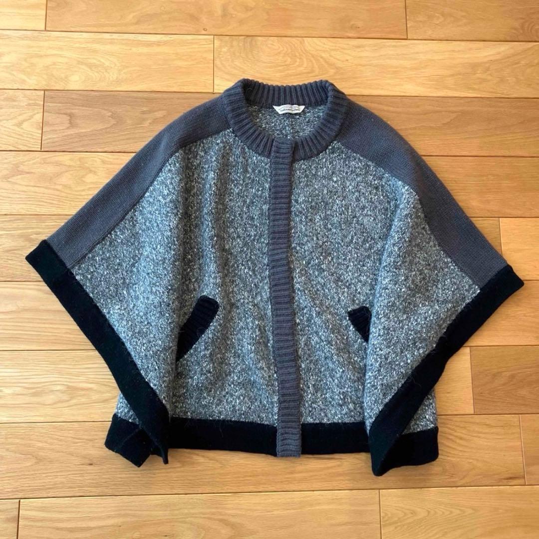 【lgelさま専用】TORRAZZO DONNA ニットポンチョコート Torrazzo Donna（トラッゾドンナ） ポンチョ Poncho outer 6260-414