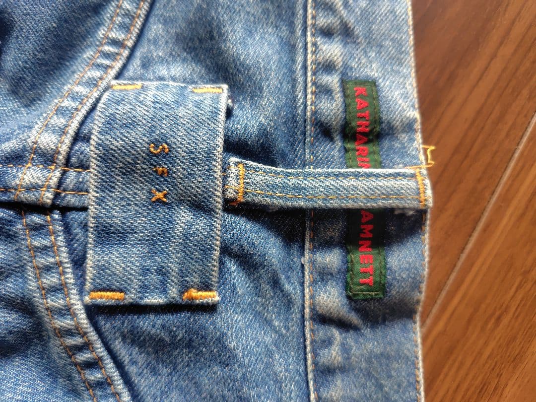 値下げ サスクワッチファブリクス Sasquatchfabrix Wネームデニム