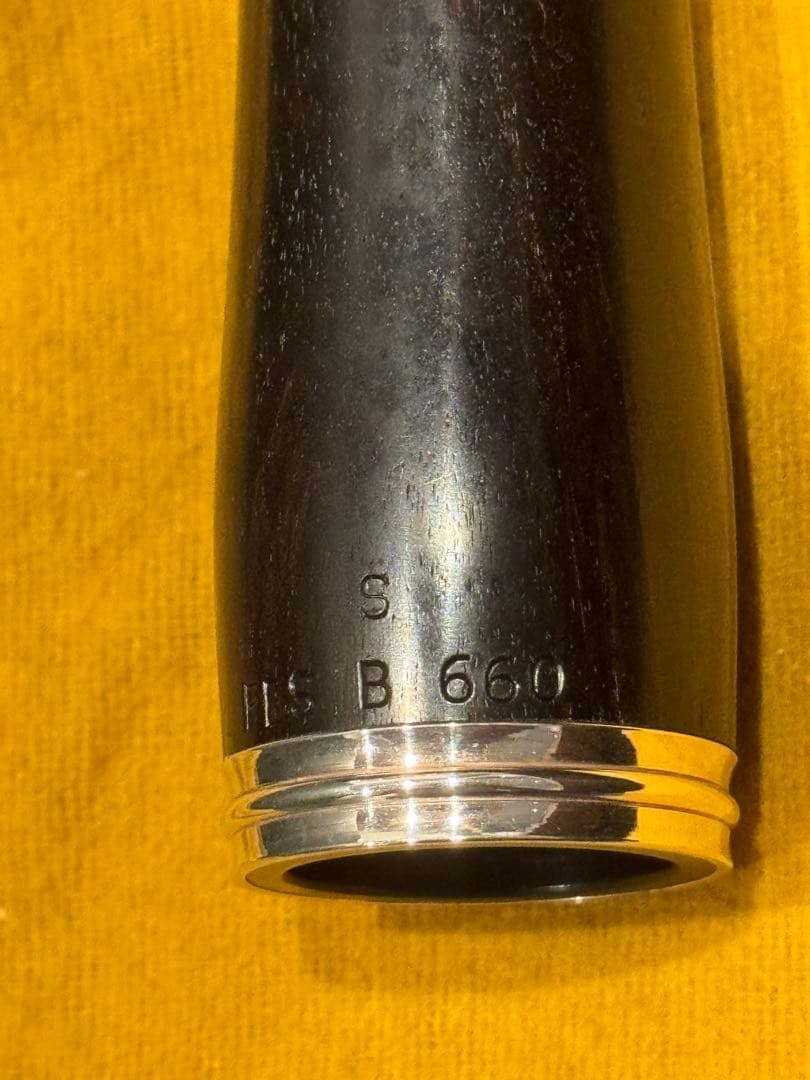 極美品 希少Sバレル 660 B♭クラリネット バレル